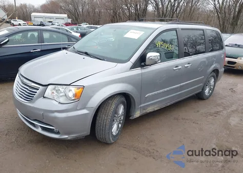 2015 Chrysler Town & Country Touring-L из США, поврежденный, VIN 2C4RC1CG7FR755092